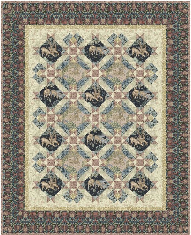deka William Morris kolekce látek GRANADA návod ke stažení zdarma